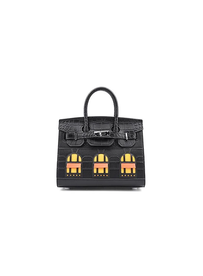 أيقون Women’s Structured Satchel Handbag